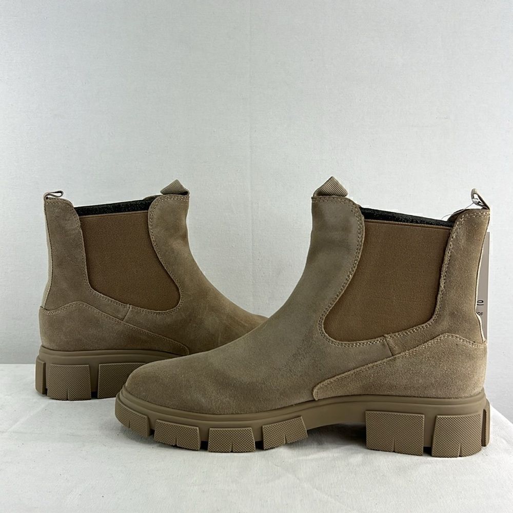 Aqua College Petra Waterproof Chelsea Booties- Sand- Size 8- NIB - Picture 6 of 11